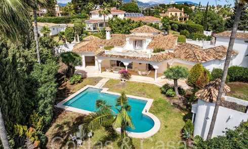 Luxury villa with Andalusian charm for sale in a privileged urbanization close to the golf courses in Marbella - Benahavis 67611
