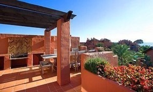 Beachfront Penthouse apartment for sale, New Golden Mile, Marbella - Estepona. 