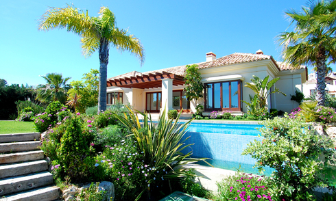 New villa in a gated resort in the area of Marbella – Benahavis 