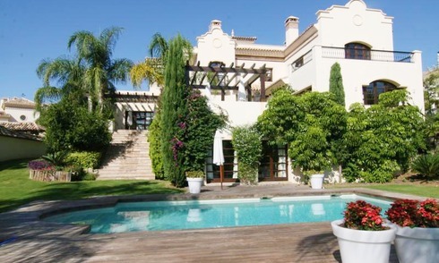 Frontline luxury golf villa for sale, golf resort, Marbella - Benahavis 