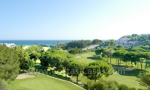 Front line golf apartment for sale in East Marbella 