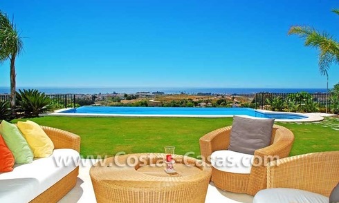 Luxury villa for sale, exclusive golf resort, New Golden Mile, Puerto Banus - Marbella, Benahavis - Estepona 