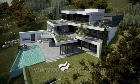 New Modern Luxury Villa For Sale in Marbella 