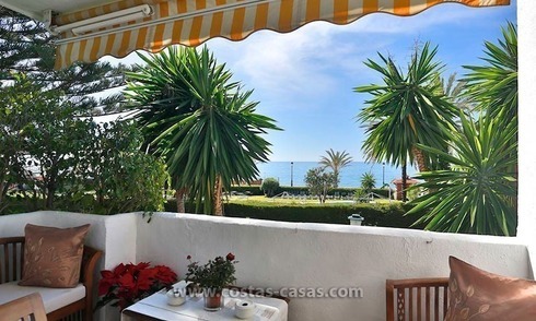 For Sale: Frontline Beach Apartment in San Pedro de Alcántara, Marbella 