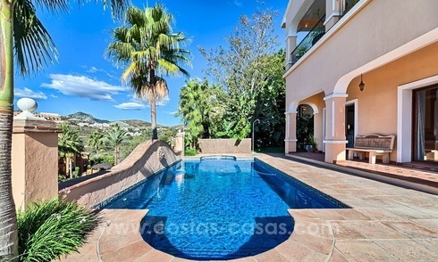 Spacious, quality villa for sale with sea views in Benahavis - Marbella 