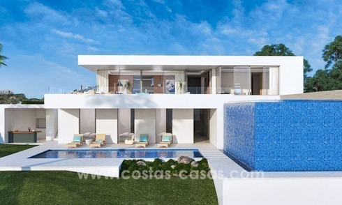 Golf Designer Villa for sale in Nueva Andalucía, Marbella. 