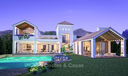 LAST VILLA! Gated Golf Resort, Frontline Golf Villas for Sale on The New Golden Mile, Marbella - Estepona 3285