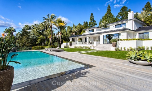 Attractive and spacious renovated luxury villa with majestic sea views for sale, Marbella East 3601