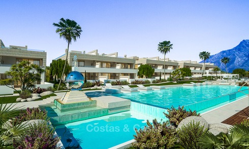 Cutting edge modern luxury apartments and penthouses for sale on the Golden Mile, Marbella 4973