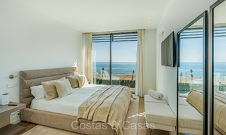 Unique ultra-modern beach front designer villa for sale, New Golden Mile, Marbella - Estepona. Ready to move in. 72231 