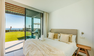 Unique ultra-modern beach front designer villa for sale, New Golden Mile, Marbella - Estepona. Ready to move in. 72247 