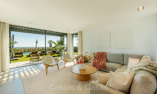 Unique ultra-modern beach front designer villa for sale, New Golden Mile, Marbella - Estepona. Ready to move in. 72248 