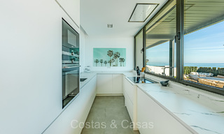 Unique ultra-modern beach front designer villa for sale, New Golden Mile, Marbella - Estepona. Ready to move in. 72249 