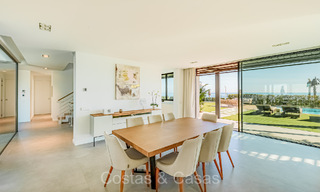 Unique ultra-modern beach front designer villa for sale, New Golden Mile, Marbella - Estepona. Ready to move in. 72258 