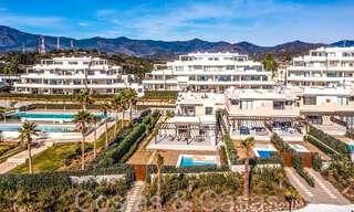 New luxury front line beach villa for sale in an exclusive complex, New Golden Mile, Marbella - Estepona 69818 
