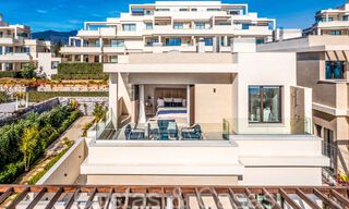 New luxury front line beach villa for sale in an exclusive complex, New Golden Mile, Marbella - Estepona 69822 