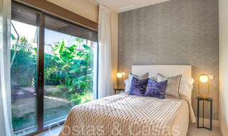 New luxury front line beach villa for sale in an exclusive complex, New Golden Mile, Marbella - Estepona 69825 