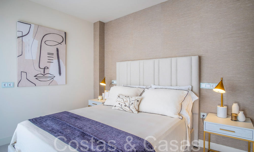 New luxury front line beach villa for sale in an exclusive complex, New Golden Mile, Marbella - Estepona 69837