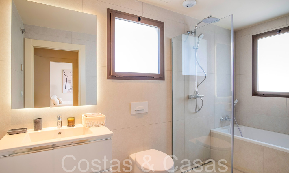 New luxury front line beach villa for sale in an exclusive complex, New Golden Mile, Marbella - Estepona 69838