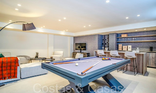 New luxury front line beach villa for sale in an exclusive complex, New Golden Mile, Marbella - Estepona 69841 