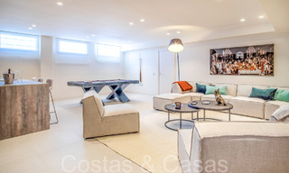 New luxury front line beach villa for sale in an exclusive complex, New Golden Mile, Marbella - Estepona 69842 