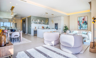 New luxury front line beach villa for sale in an exclusive complex, New Golden Mile, Marbella - Estepona 69853 