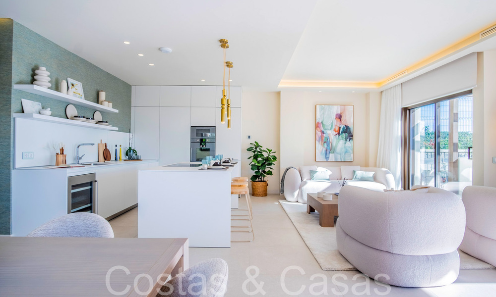 New luxury front line beach villa for sale in an exclusive complex, New Golden Mile, Marbella - Estepona 69854