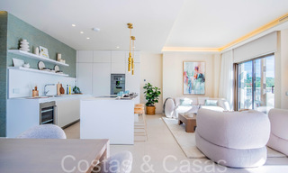 New luxury front line beach villa for sale in an exclusive complex, New Golden Mile, Marbella - Estepona 69854 