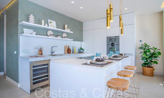 New luxury front line beach villa for sale in an exclusive complex, New Golden Mile, Marbella - Estepona 69855 