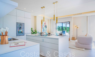 New luxury front line beach villa for sale in an exclusive complex, New Golden Mile, Marbella - Estepona 69856 
