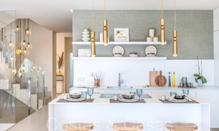 New luxury front line beach villa for sale in an exclusive complex, New Golden Mile, Marbella - Estepona 69859 