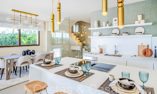 New luxury front line beach villa for sale in an exclusive complex, New Golden Mile, Marbella - Estepona 69861 