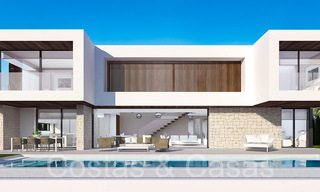 Dazzling contemporary luxury villa with panoramic golf views for sale, Mijas, Costa del Sol 68542 