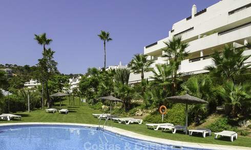 Attractive modern apartment with sea views for sale, in a quality gated complex, Benahavis - Marbella 16496