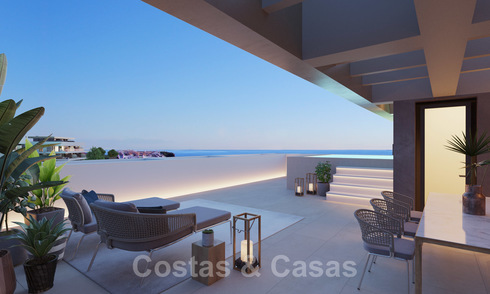 Last units! New modern luxury apartments with sea views for sale on the New Golden Mile between Marbella and Estepona 21540