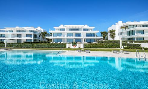 Private resale! Ultra deluxe avant garde beach front apartment for sale in an exclusive complex on the New Golden Mile, Marbella - Estepona 21999