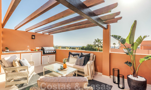 Elegantly renovated townhouse for sale in Aloha, Nueva Andalucia, Marbella 23792