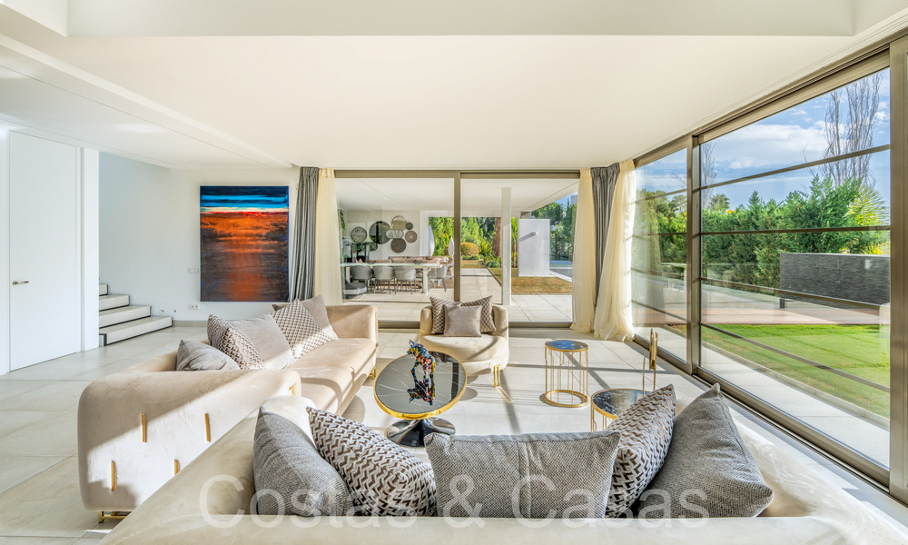 Ready to move in, ultra-modern luxury villa for sale with sea views in Marbella - Benahavis 68145