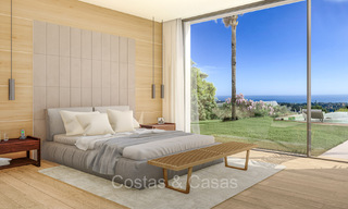 Modern new build villas for sale with stunning sea views in Marbella, close to the beaches and centre 72579 