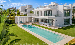 Ready to move in, new modern villa for sale in a five star golf resort in Marbella - Benahavis 71747 