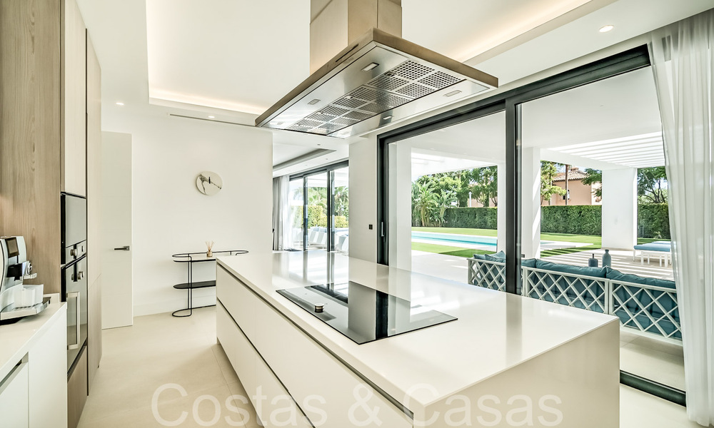 Ready to move in, new modern villa for sale in a five star golf resort in Marbella - Benahavis 71752