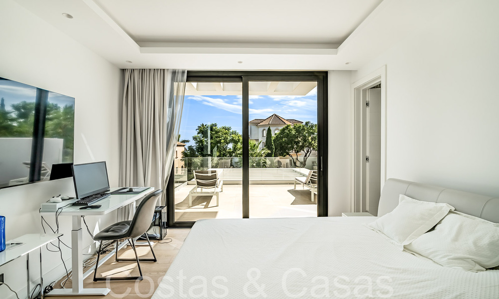 Ready to move in, new modern villa for sale in a five star golf resort in Marbella - Benahavis 71757