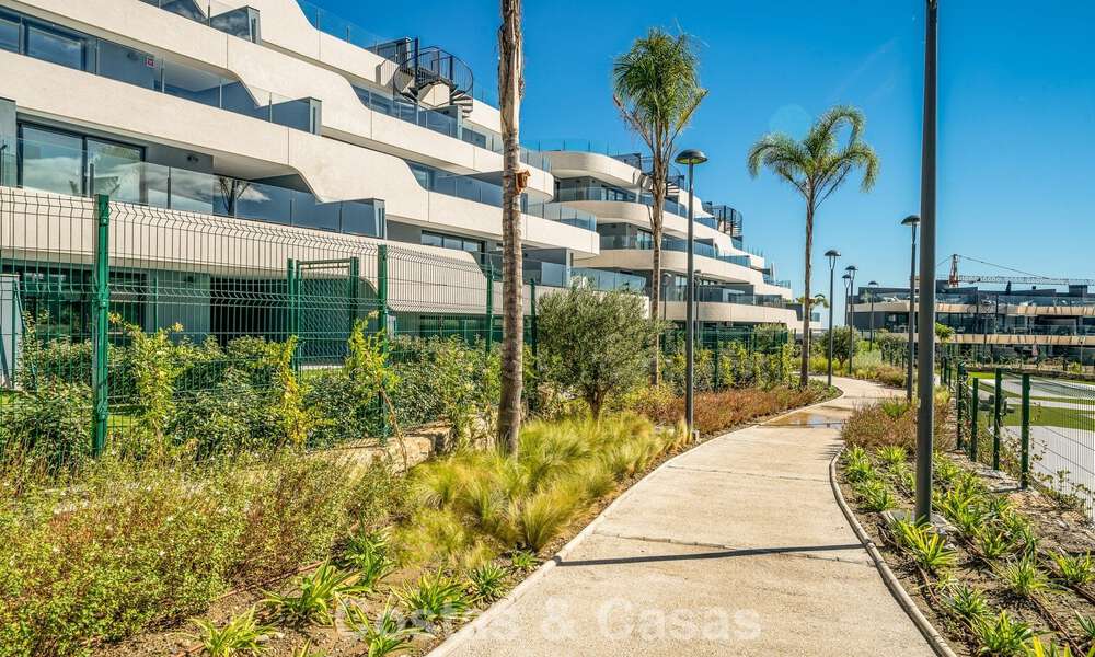 Modern new build apartments with sea views for sale in Marbella - Estepona. Ready to move in. Last units! 74501