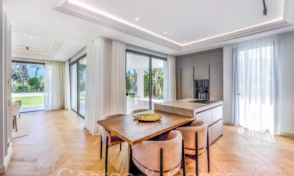 Modern - classic style new luxury villas for sale on the prestigious Golden Mile in Marbella 69664