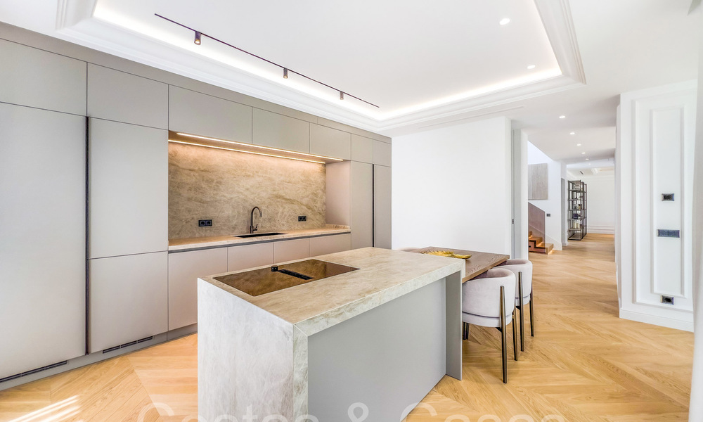 Modern - classic style new luxury villas for sale on the prestigious Golden Mile in Marbella 69666