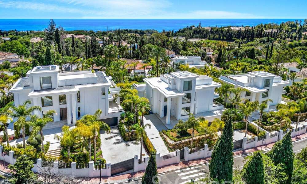 Modern - classic style new luxury villas for sale on the prestigious Golden Mile in Marbella 69668