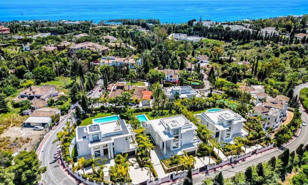 Modern - classic style new luxury villas for sale on the prestigious Golden Mile in Marbella 69669