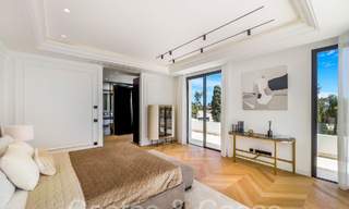 Modern - classic style new luxury villas for sale on the prestigious Golden Mile in Marbella 69675 