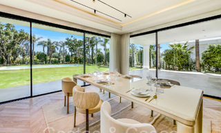 Modern - classic style new luxury villas for sale on the prestigious Golden Mile in Marbella 69687 