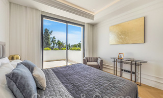 Modern - classic style new luxury villas for sale on the prestigious Golden Mile in Marbella 69690 